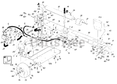 MTD 24642C - MTD Log Splitter (1986)