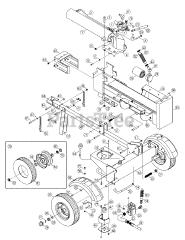 Craftsman 247.776410 (24BF570F299) - Craftsman Log Splitter (2009) (Sears)