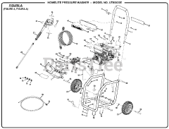 Homelite UT-80522 E - Homelite Pressure Washer