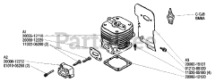 Shindaiwa T 25 - Shindaiwa String Trimmer Cylinder