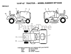 Winston Pro WP 1842 B - Winston Pro Lawn Tractor (1993)