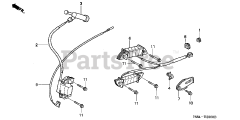 Honda HS828 K1 TAS/C (SZAK) - Honda 28" Snow Blower, Made in Japan (SN: SZAK-2120001 - SZAK-9999999) IGNITION COIL