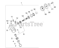 Swisher E 3000 - Swisher Edger Gearcase