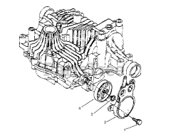 Toro 72062 (264-6) - Toro Yard Tractor (SN: 059000001 - 059000227) (1995) Brake