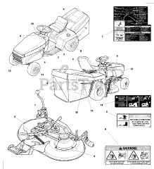 Simplicity 1693584 - Simplicity Baron 40" Lawn Tractor, 18hp