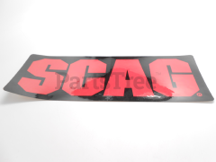 Scag 481355 Decal, Scag