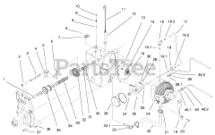 Toro 73471 (518 xi) - Toro Garden Tractor (SN: 000000001 - 000999999) (2000) Hydro Transaxle Assembly 2