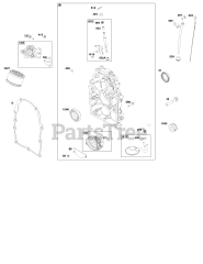 Briggs & Stratton 355447-0121-01 - Briggs & Stratton Horizontal Engine
