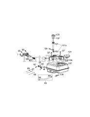 MTD 170-T0B - MTD Engine 170-T0B Fuel Tank