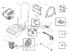 Briggs & Stratton 020228-0 - Briggs & Stratton 2,200 PSI Pressure Washer
