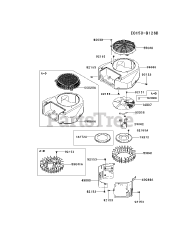 Kawasaki FS541V-CS00 - Kawasaki Engine COOLING-EQUIPMENT