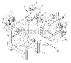 Gravely 993025 - Gravely PTO Chipper (SN: 000101 & Above)