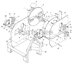Gravely 993019 - Gravely PTO Chipper, 540 Rpm, 3 Point Hitch (SN: 000101 & Above)