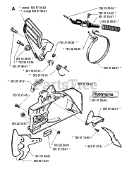 Husqvarna 281 - Husqvarna Chainsaw (SN: 19900100001 - 19911400000)