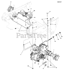 Ferris IS 700Z (5901225) - Ferris IS700Z Series 61" Zero-Turn Mower, 24hp Kawasaki, Side-Discharge Hydraulic Group