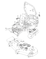 Husqvarna Z 560x (967678901-00) - Husqvarna 60" Zero-Turn Mower (2017-09) DECALS