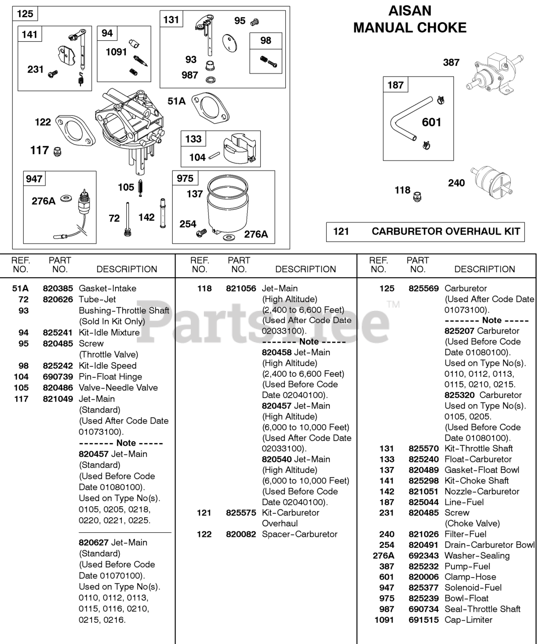 Briggs & Stratton 580447-0105
