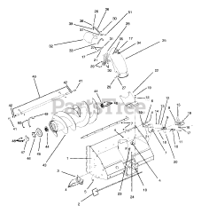 Ariens 815001 - Ariens EZR 40" Snow Thrower Attachment (SN: 000101 & Above)