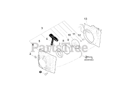 Echo CS-620 PW - Echo Chainsaw (SN: C27013001001 - C27013999999)