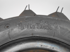 RedMax 532102190 Tire, 13 X 5-6 Chevron Tiller - image 4