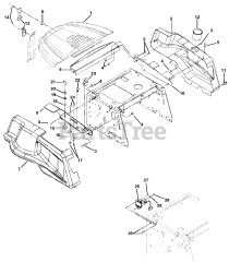 Gravely 915026 (ZT 1740) - Gravely 40" Zero-Turn Mower, 17hp Briggs & Stratton (SN: 000101 & Above) Cover Assembly, Solenoid And Switches