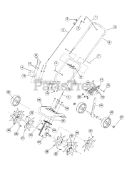 Troy-Bilt TB 146 EC (21CK146G966) - Troy-Bilt Tiller (2011)
