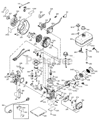 Tecumseh TH098SA-1731E - Tecumseh Engine Engine Parts List #1