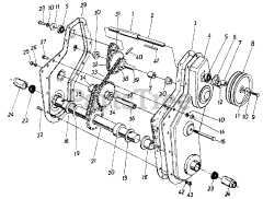 Cub Cadet 381 (211-381-100) - Cub Cadet Front-Tine Tiller (1991)