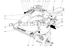 Toro 20790 - Toro Walk-Behind Mower (SN: 009000001 - 009999999) (1979)