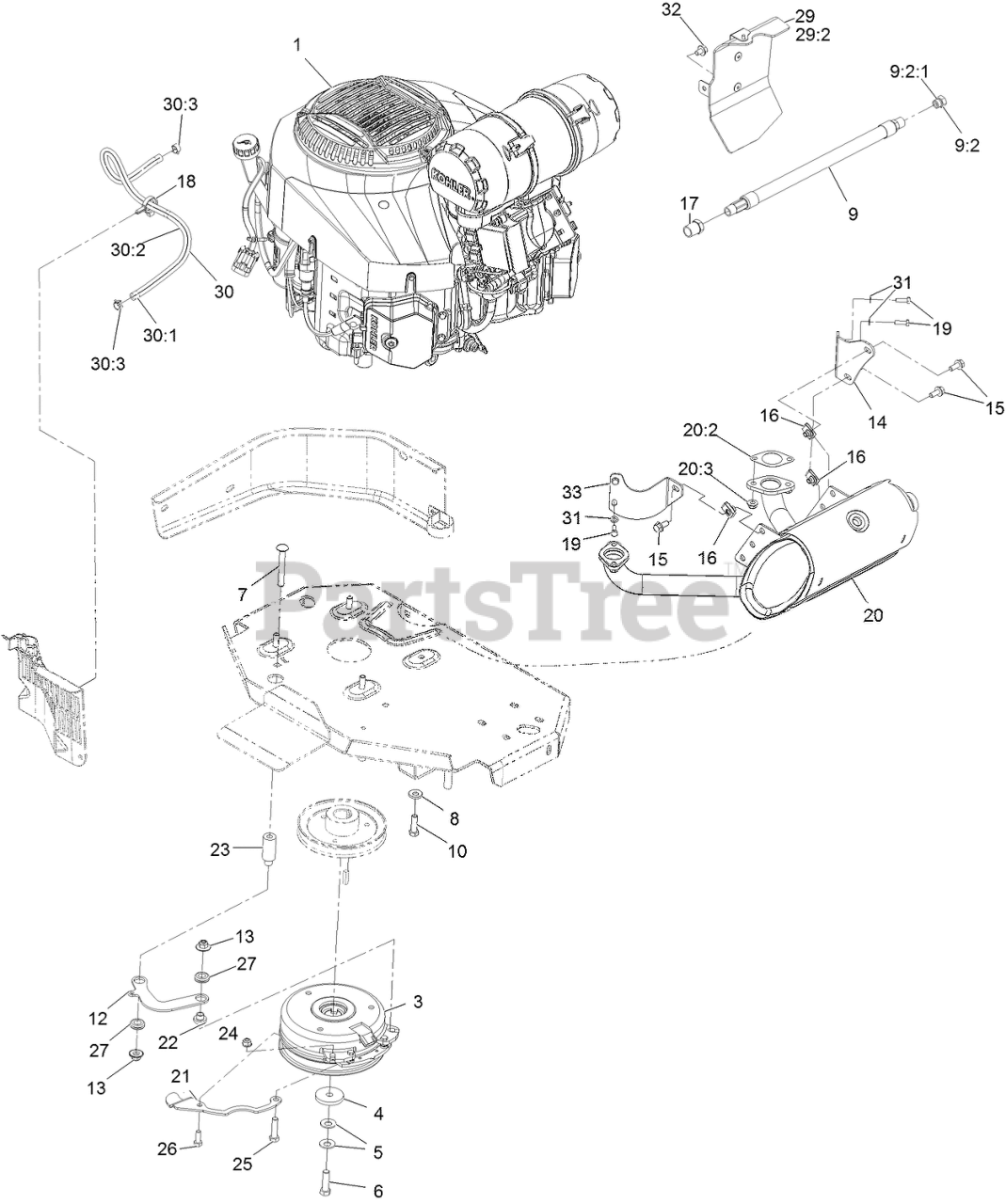 Exmark LZX980EKC606W0 - Exmark 60