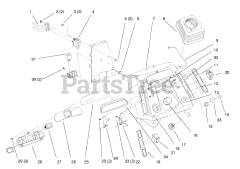 Toro 72045 (265-6) - Toro Lawn & Garden Tractor (SN: 089000400 - 089099999) (1998)