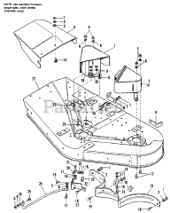 Simplicity 5216 (1690812) - Simplicity 42" Lawn Tractor, 16hp