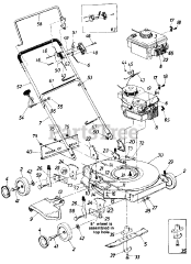 MTD 11707R-9 - MTD Walk-Behind Mower (1989)