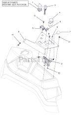 Ariens 991158 - Ariens Zenith 60" Zero-Turn Mower, 23.5hp Kawasaki FX (SN: 040000 - 049999)