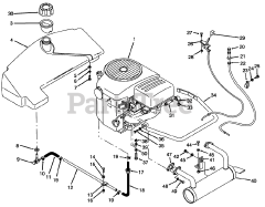 Toro Y1-16OE04 (616-Z) - Toro Zero-Turn Mower, Drive Unit Only (SN: 020000001 - 029999999) (1992)