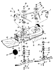 MTD 137-322-000 - MTD Lawn Tractor (1987) Parts