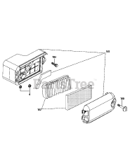 MTD 1P70C0A-11 - MTD Engine 1P70C0A-11 Air Cleaner