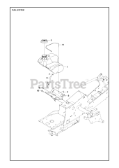 Husqvarna R 216 (967150601) - Husqvarna Swedish Riding Mower (2013) FUEL SYSTEM