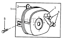 Cub Cadet 805 (136-192-100) - Cub Cadet Lawn Tractor Muffler