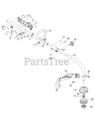 Troy-Bilt TB 20 CS (41ADT20C711) - Troy-Bilt String Trimmer Boom and Trimmer Parts