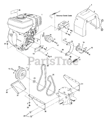 Troy-Bilt 12183 - Troy-Bilt Pony Rear-Tine Tiller (SN: 121831100101 - 121831199999)
