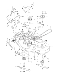 RedMax CZT 52 (967671301-00) - RedMax 52" Zero-Turn Riding Mower (2017-09)