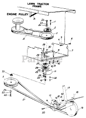 White Outdoor 190-756-190 - White Outdoor 28" Tiller Attachment (1991)
