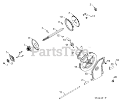 Poulan Pro PR 241 (961920092-00) - Poulan Pro Snow Thrower (2015-06) DRIVE