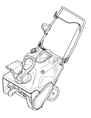 Craftsman 247.887801 (31AS2S5D799) - Craftsman Snow Thrower (2011) (Sears)