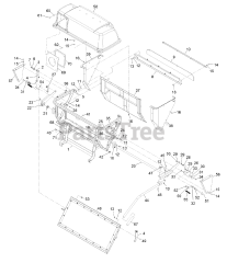 Exmark LZUVQD7 - Exmark Ultra Vac QDS Bagger for Lazer Z Mower (SN: 404314159 - 406294344) (2019)