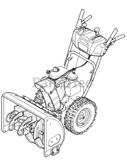 Craftsman 247.883700 (31AS6DTF799) - Craftsman Snow Thrower (2007) (Sears)