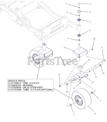 Brands 991288 (Pro-Turn ZX 52) - Gravely Pro-Turn 52" Zero-Turn Mower, Kawasaki FX (SN: 095000 & Above) dup