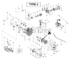 Weed Eater BC 2400 - Weed Eater Brushcutter, Type 4