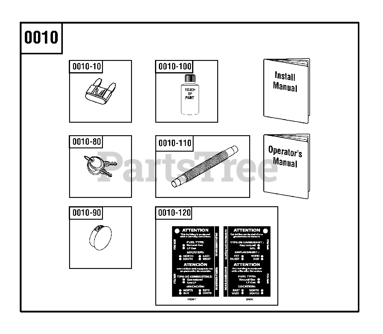 Rheem 040355-06 (GEN20AD-E) - Rheem 20kW Home Standby Generator Manuals